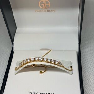 Giani Bernini Gold-Tone Cubic Zirconia bracelet